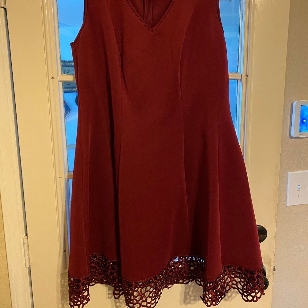 Maroon dress